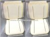 1962-1965 GM A-X-B Body Front Bucket Seats Foam Buns Pair